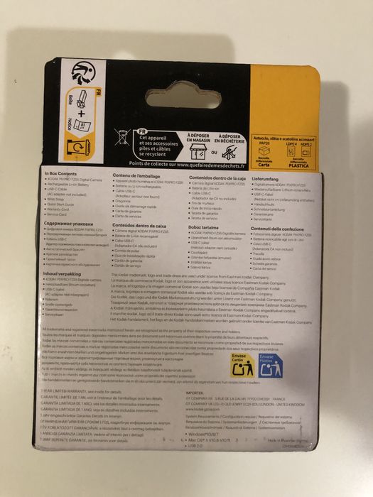 Kodak Pixpro Fz55  Ty Фотоапарат