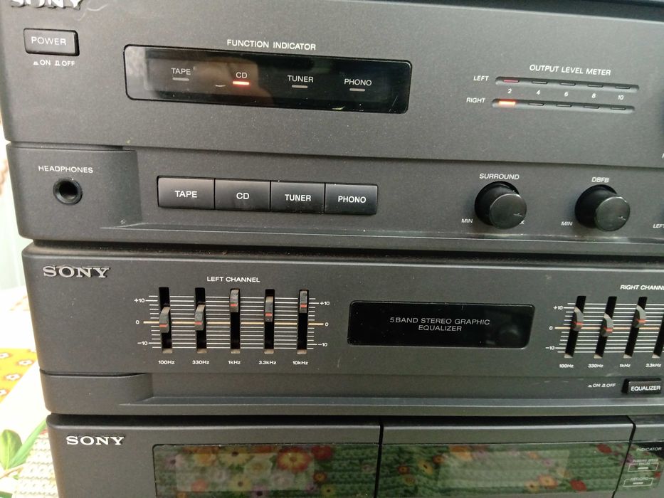 SONY LBT-D205 Tuner/Deck A,B Audio System Made in malaysia