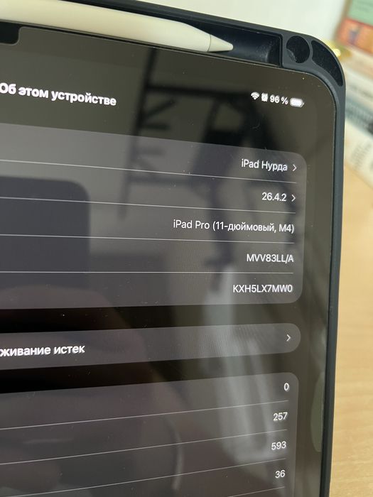 iPad Pro 11 (M4) pro 256 GB идеальное