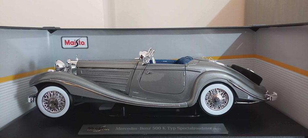 Mercedes 500k Maisto 1:18