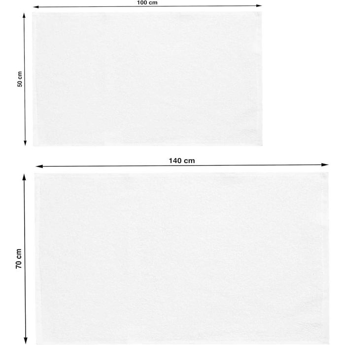 Set 4 prosoape premium, bumbac 100 %, dense super absorbante, moi