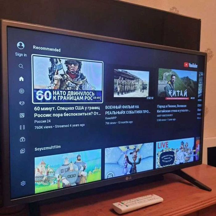 TV LED LG 81 cm - Smart / Wi-fi + suport perete