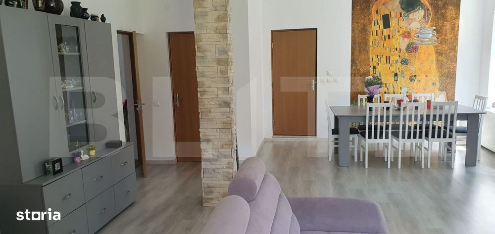 Casa 3 camere finisate si 7 camere la rosu (Et+M), 182mp, in Vatra Dor