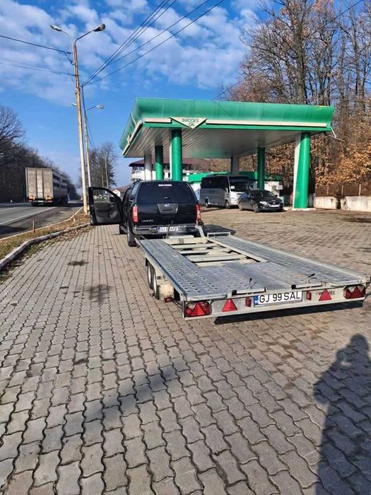 Tractari auto Tg Jiu Gorj Platforma auto