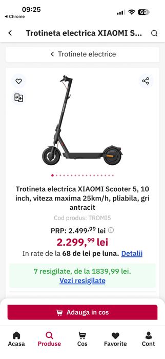 Xiaomi Scooter 4 pro-gen 2-Trotineta