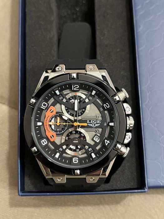 LIGE Brand Men Watch (НОВ)