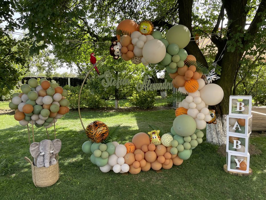 Arcada baloane Safary | Jungle | Baloane Botez