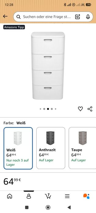 Dulap de depozitare din plastic