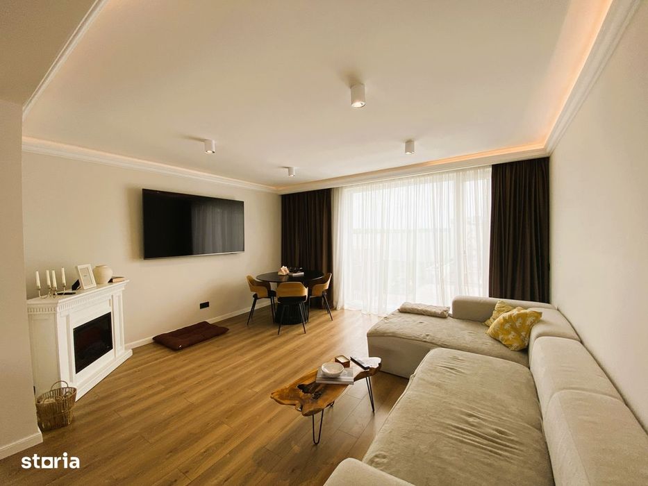 Duplex cu 4 camere 2 bai si curte libera 200 mp in Cisnadie