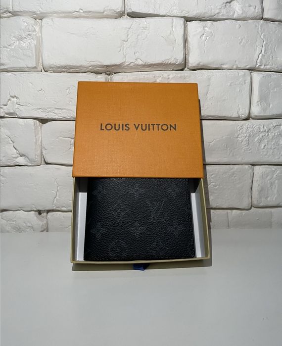 Portofel Louis Vuitton Monogram Eclipse Black, nou cu cutie