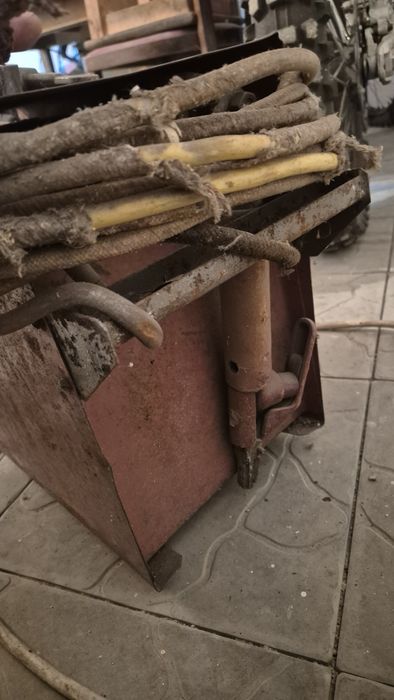 Советский сварочный аппарат, сварка