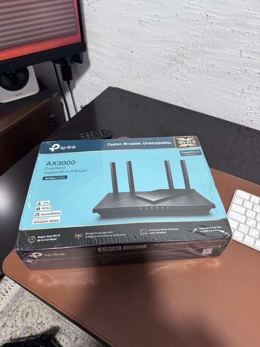 Роутер TP link AX3000 AX55 wi-fi 6