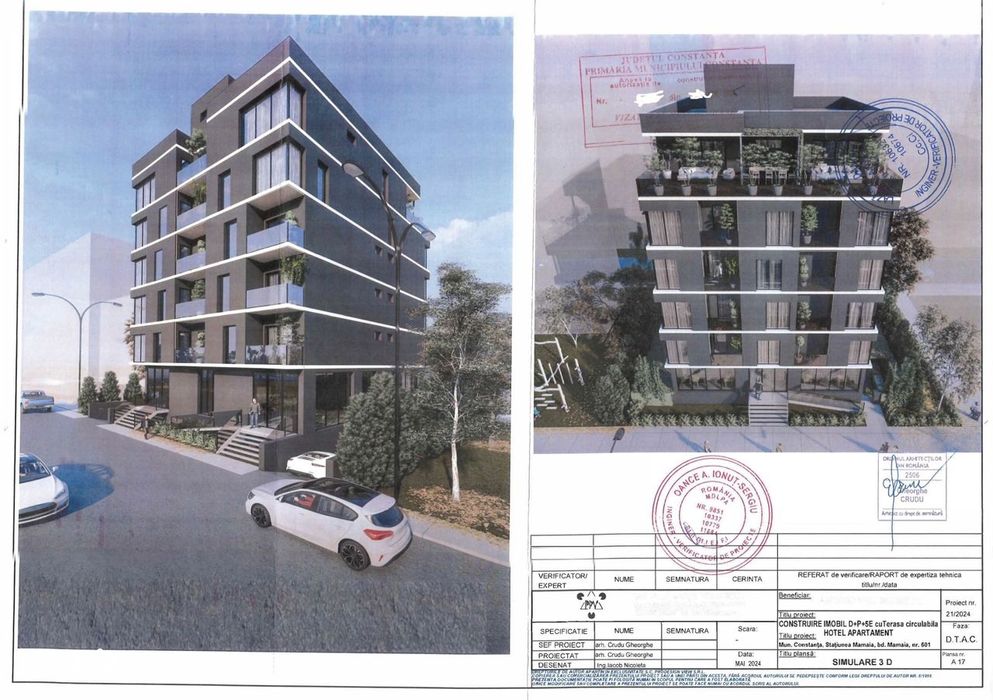 Teren cu Proiect Autorizat Mamaia zona Butoaie - OCAZIE