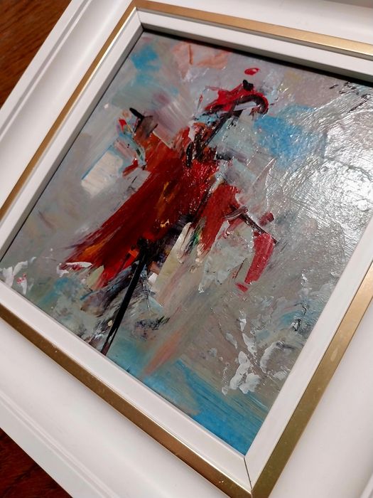 O bijuterie / Iulian SEGĂRCEANU / Ulei pe placaj