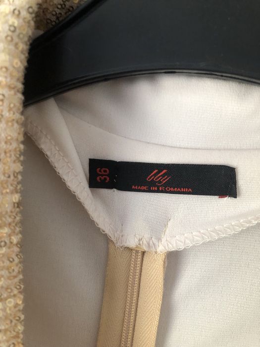 Rochie Bby aurie marimea s