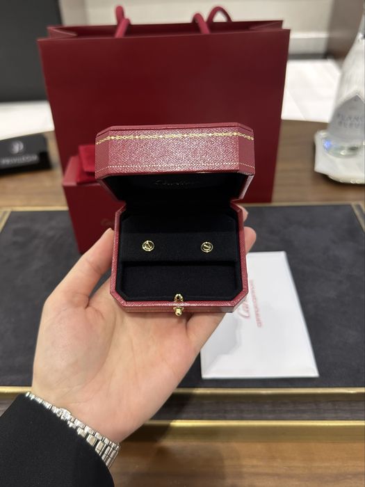 NEW Серьги Cartier LOVE B830125