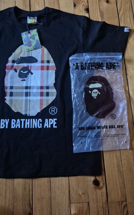 Bape Tee  x Burberry