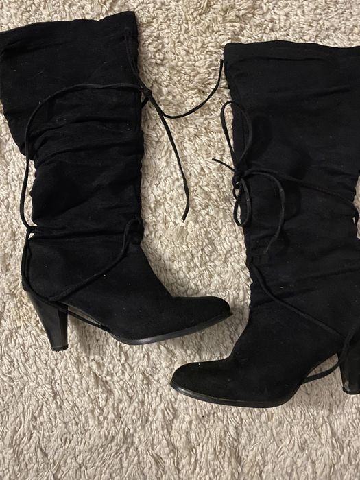 Cizme piele sintetica, marimea 36