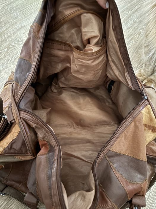 пътна чанта от телешка кожа. Италия