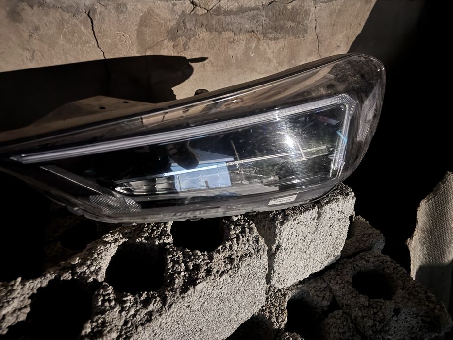 Туксон бампер и фар рестайленг