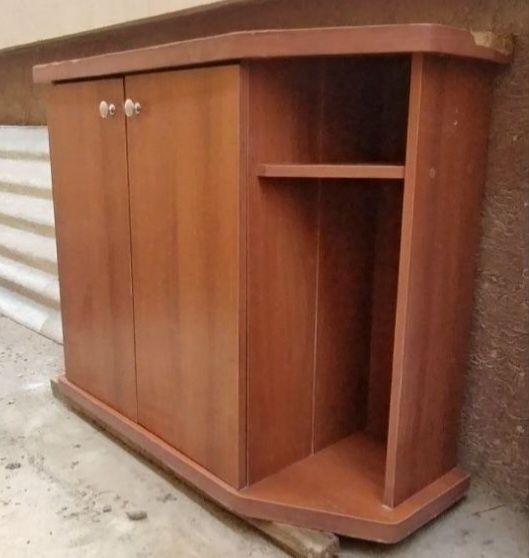 Напольный светильник ручной работы из натурального дерево