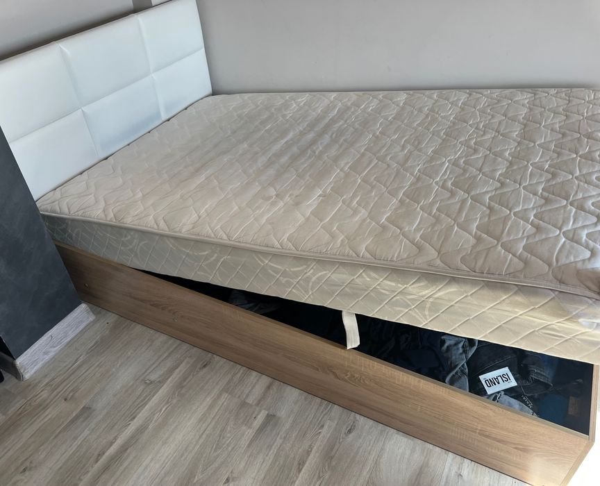 Спалня с матрак и механизъм 120 см