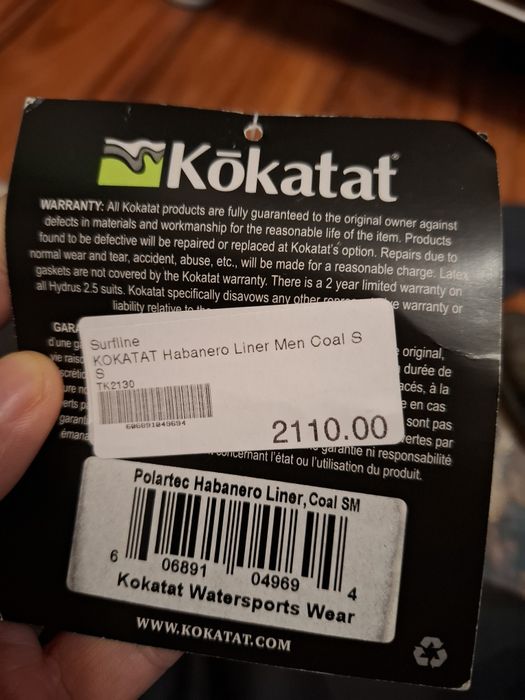 Costum termic KOKATAT Habanero Linen -nou-