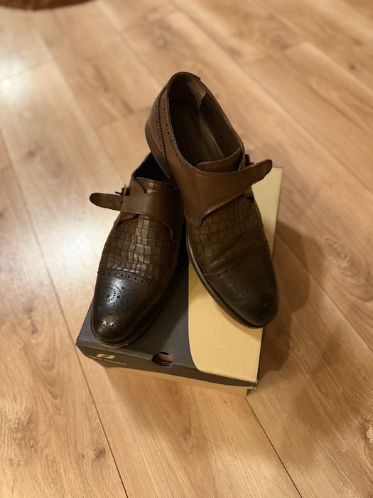 Pantofi piele Monk - 43 - de la D’S Damat