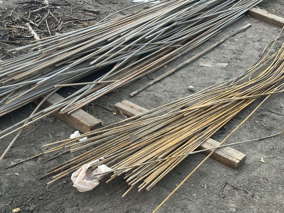 Продам б/у доски и арматуру