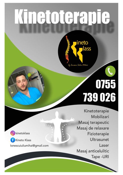 Masaj la domiciliu de relaxare / terapeutic / kinetoterapie