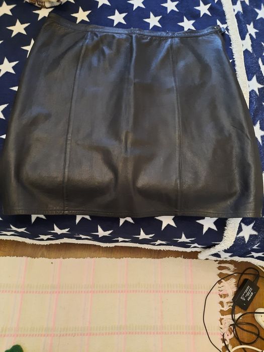 Fusta din piele,marime mare