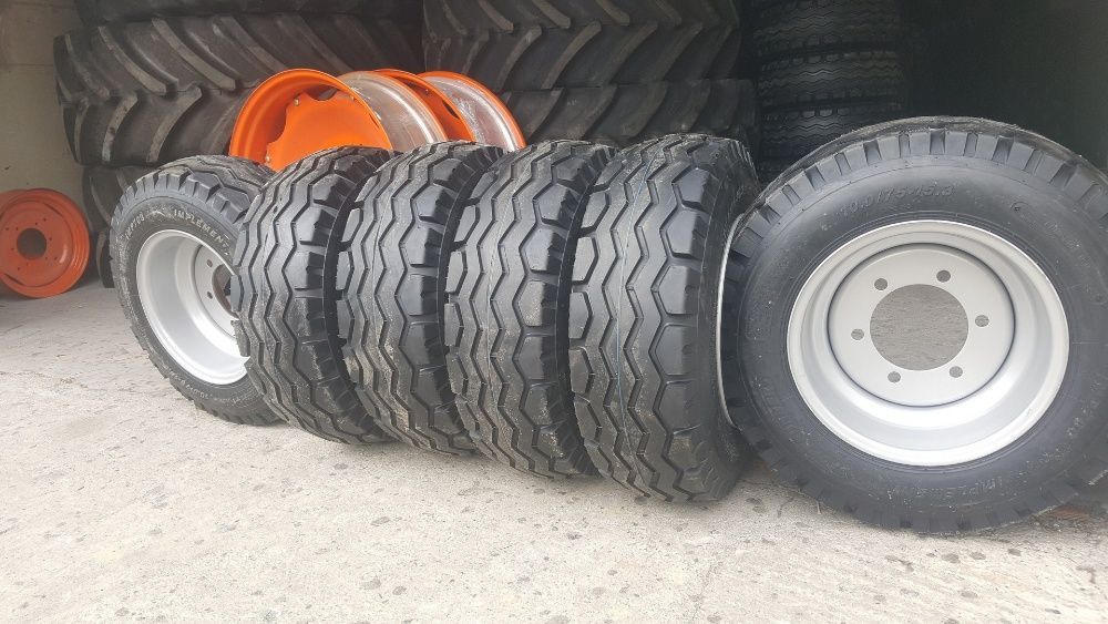 Cauciucuri noi 10.0/75-15.3 echipate pe janta livram in toata tara