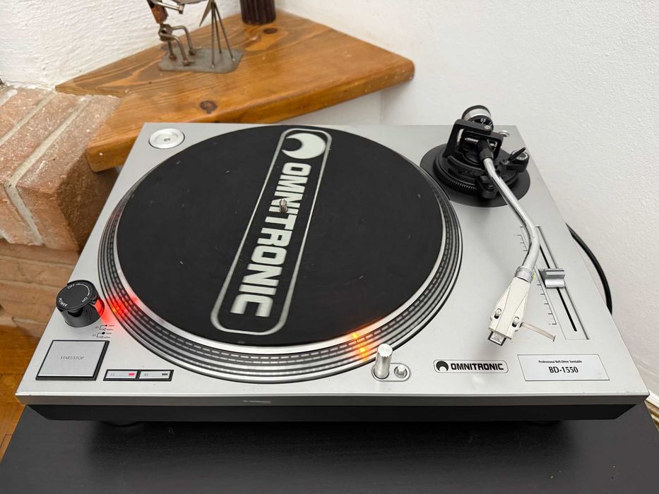 Omnitronic BD 1550 pick up, Professional Belt-Drive Turntable
