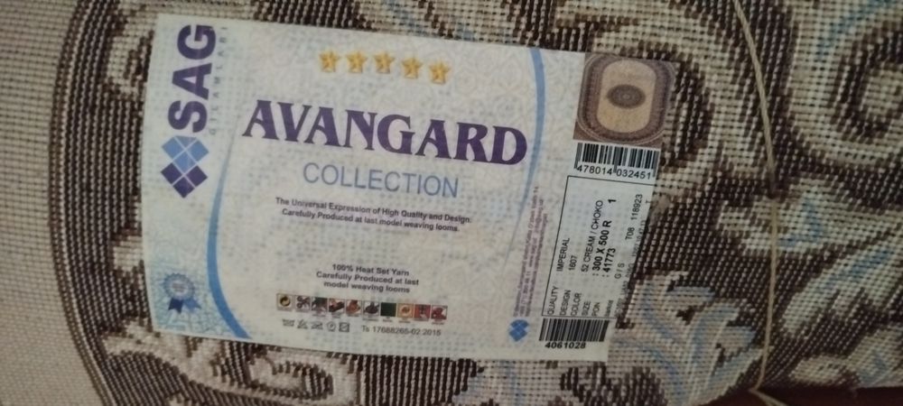 Avangard Gilami sotiladi