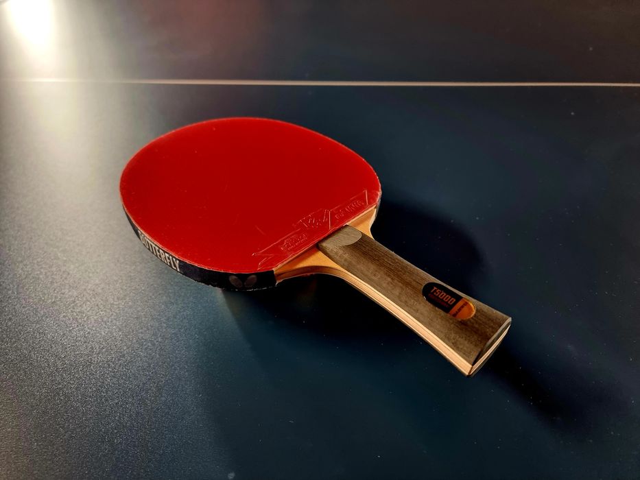 Paleta tenis de masa off + Sanwei T5000 (carbon) 42° 2.2