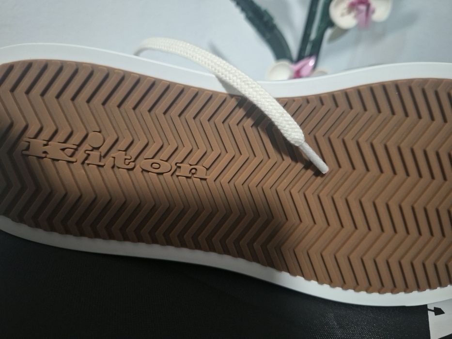 Kiton luxury- premium brand italian,piele &mesh,marime 43
