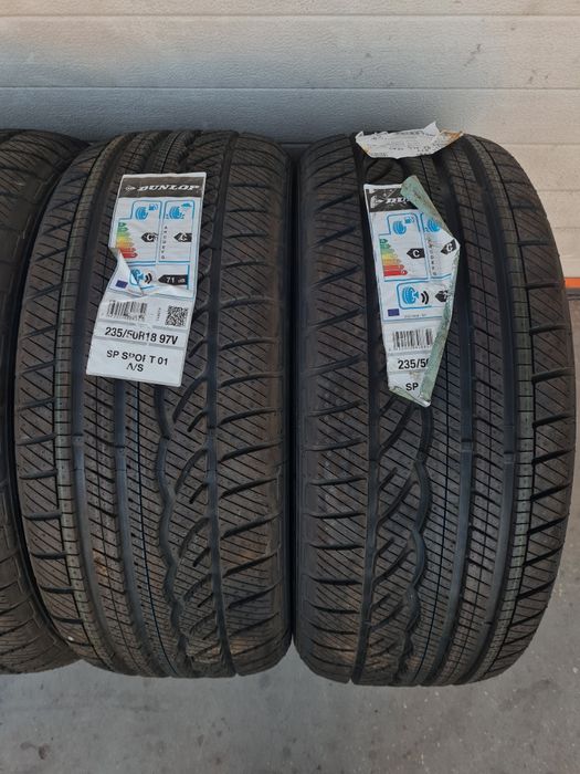 НовиВсесезонни гуми 4 броя DUNLOP SP Sport 01 AS 235 50 R18