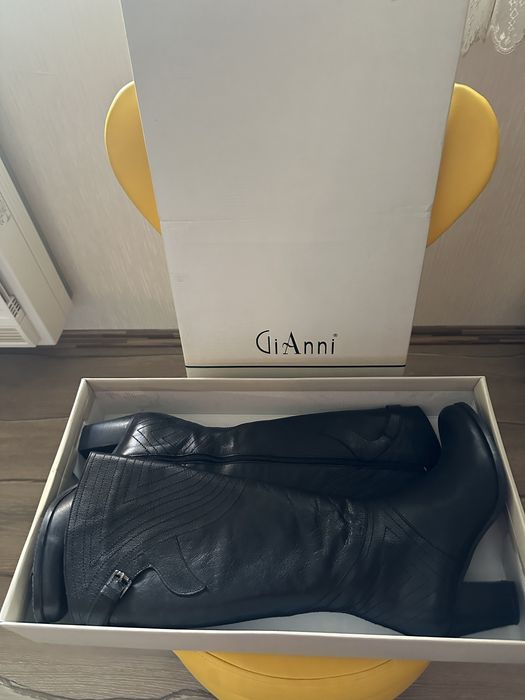 Ботуши GiAnni Естествена кожа