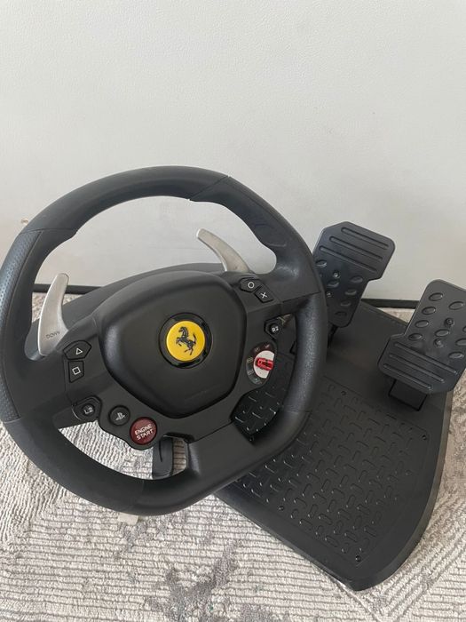 thrustmaster t80 ferrari 488 gtb руль газ