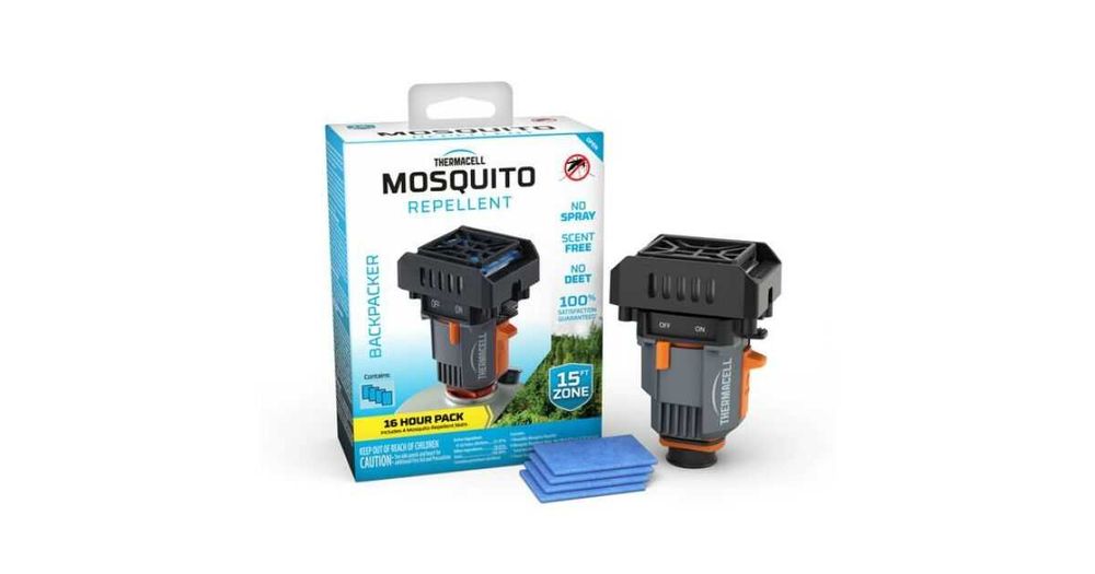 Dispozitiv Anti-Tantari ThermaCELL BackpackerMosquitoRepeller,sigilat