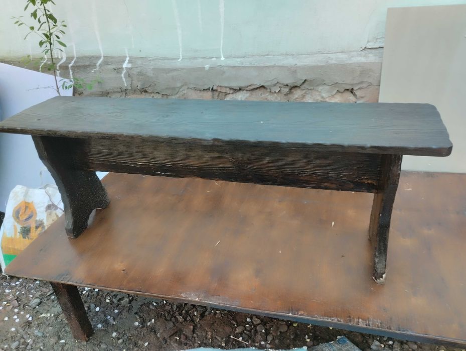 Лавка из дерева