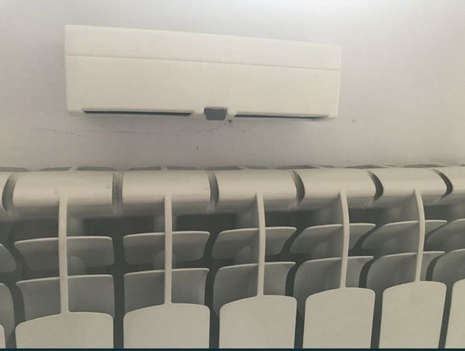 Установка приточного клапана