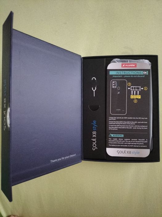 Allview Soul X8 Style, Dual SIM, Dark Blue