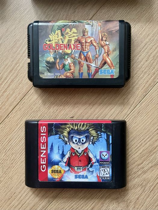 Лицензионные картриджы для SEGA
