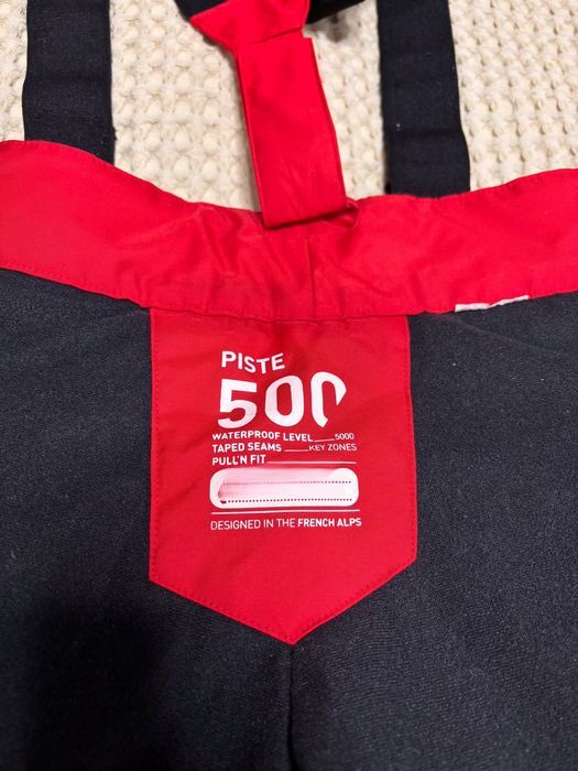 Детски топъл и непромокаем ски панталон 500 PNF, 7-9г.