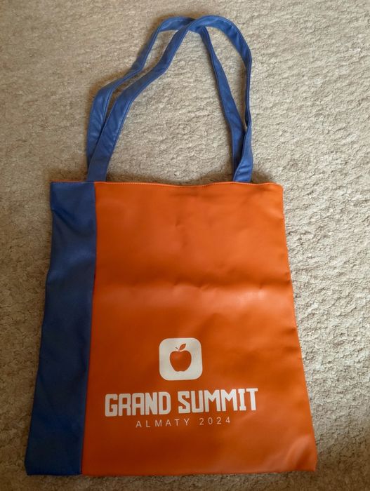 Кожанный шопер бу