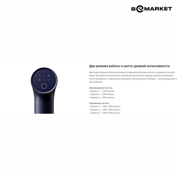 Массажёр Xiaomi Massage Gun mini 2