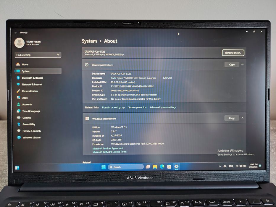 Asus Vivobook 15,6 inch