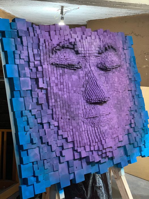 Tablou din lemn 3D