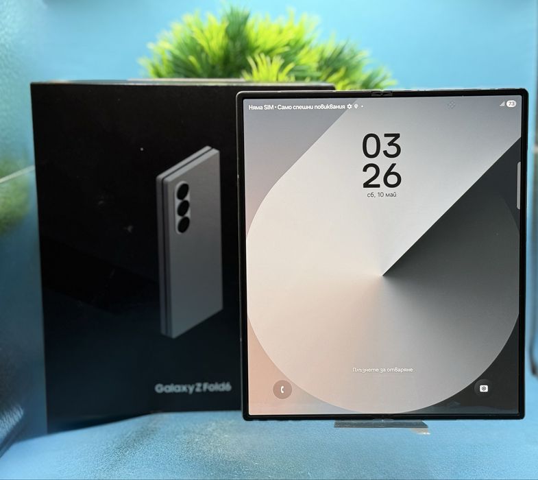 Samsung Galaxy Z Fold6, 12GB RAM, 256GB, 5G, Silver Shadow